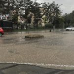 Bayburt’ta sağanak ve dolu etkili oldu